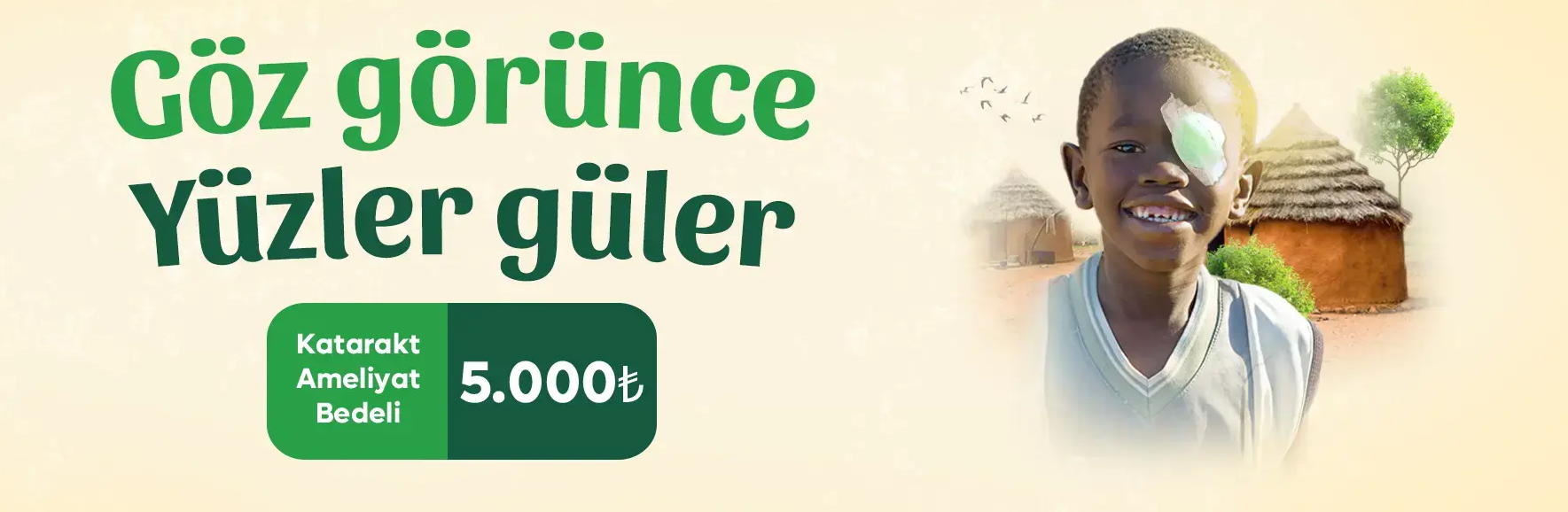 Katarakt Ameliyatı Bağışı