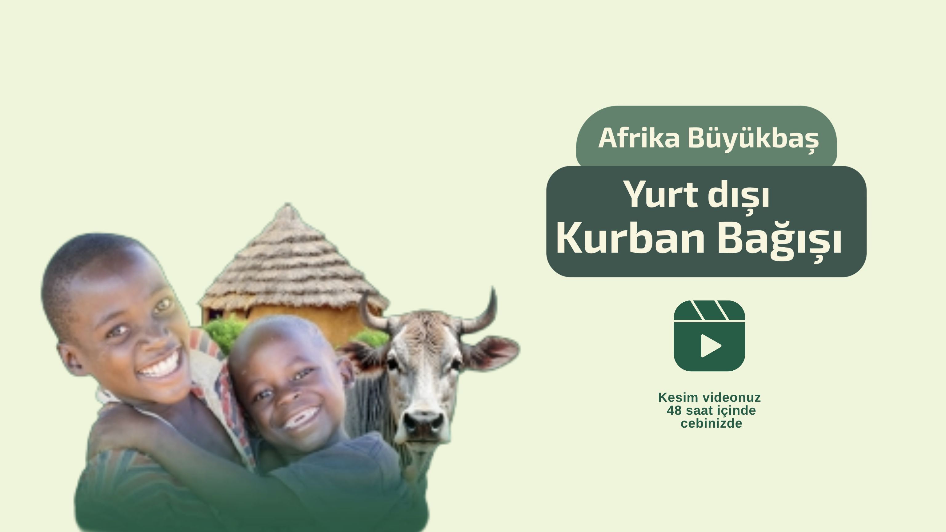 Yurtdışı Büyükbaş Kurbanı (Hisse) Bağışı