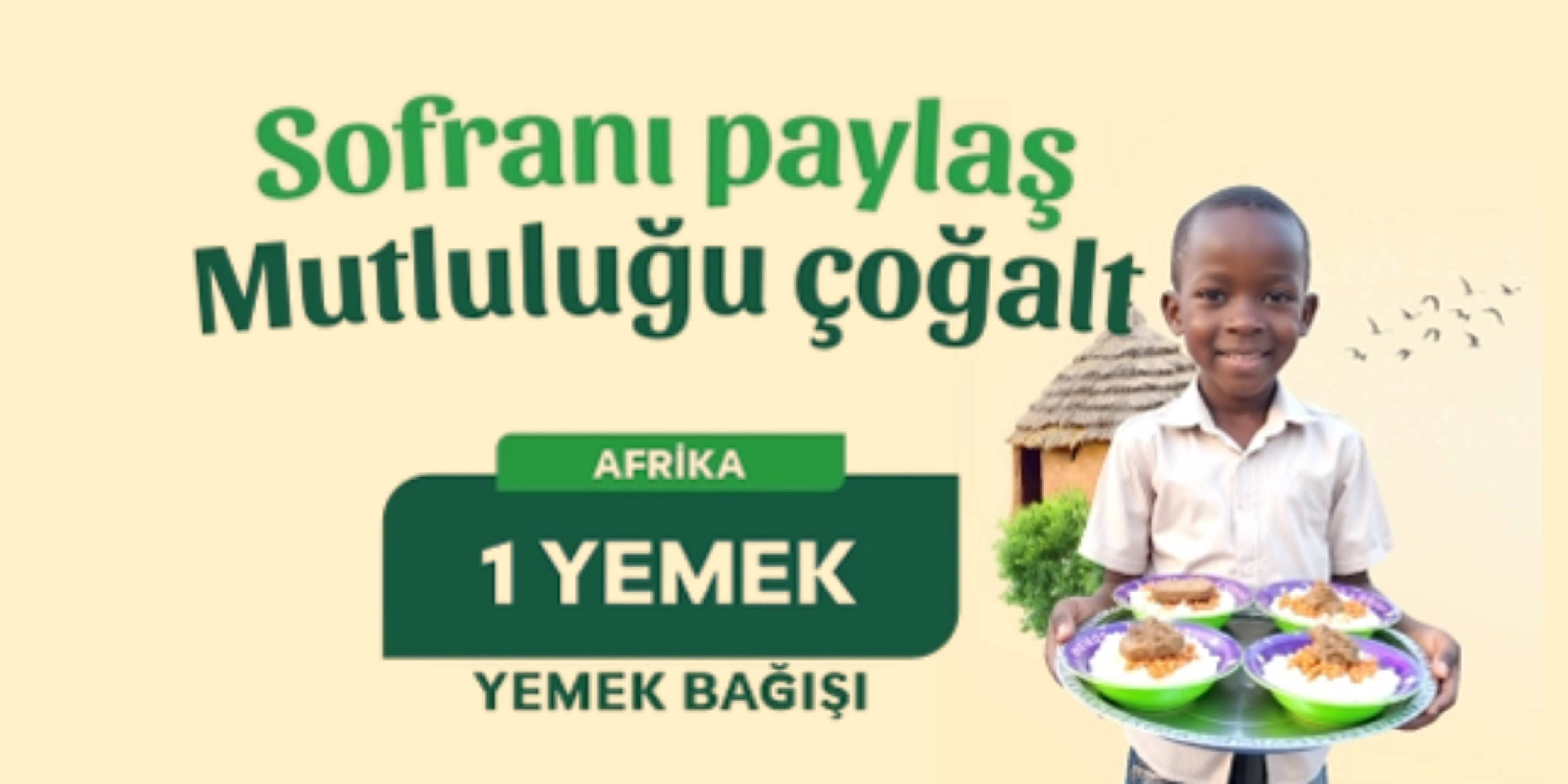 1 Kişilik Yemek Bağışı