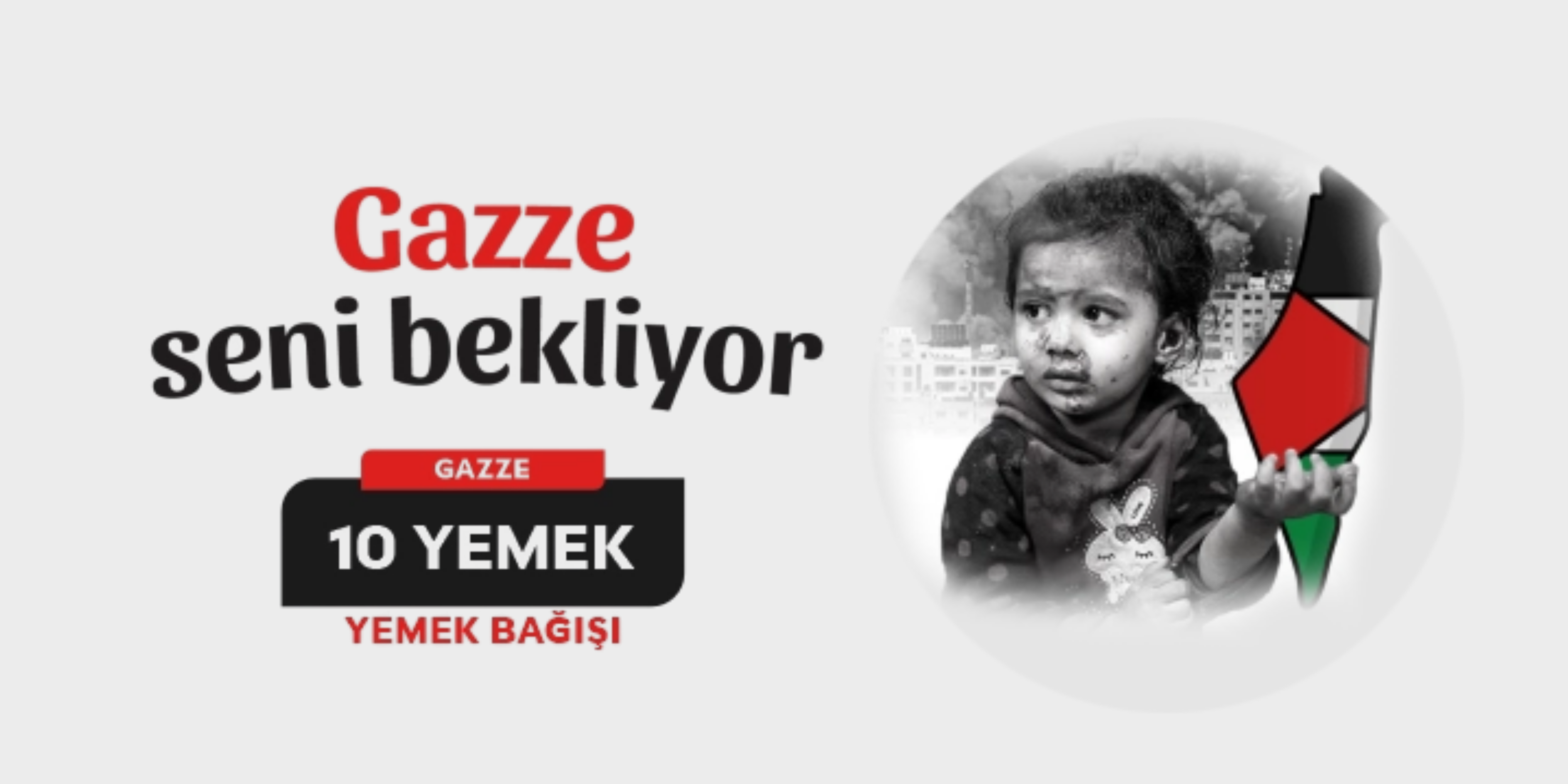 Gazze 10 Yemek Bağışı