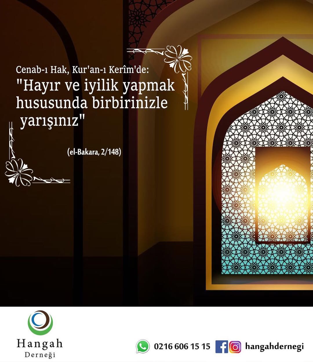 ''Hayır ve iyilik yapmak hususunda birbirinizle yarışınız'' (Bakara 2/148) | Kur’an-ı Kerim’den Hayra Davet