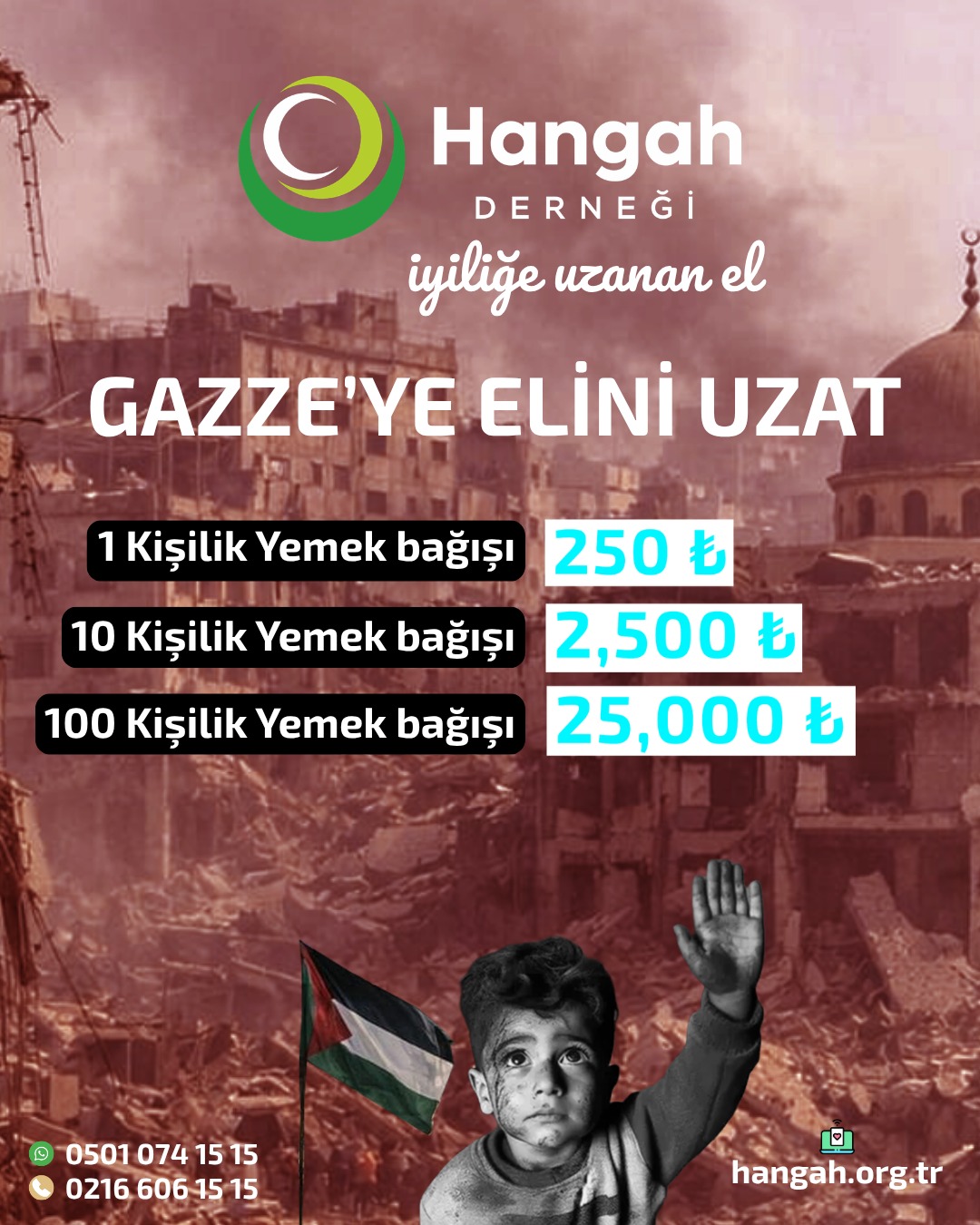 Gazze İçin Sen de Bir Sofra Kur