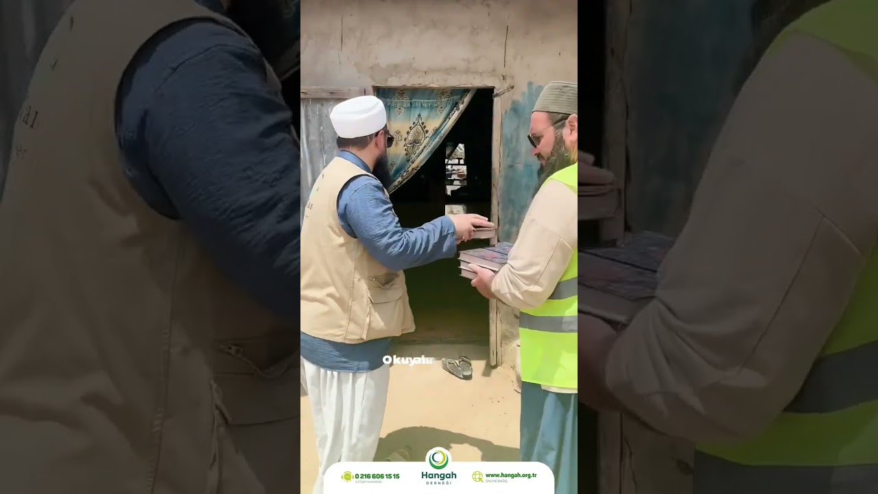 Bağışlarınızla Afrika’da Kur’an Dağıtımı | Hangah Derneği Faaliyetleri
